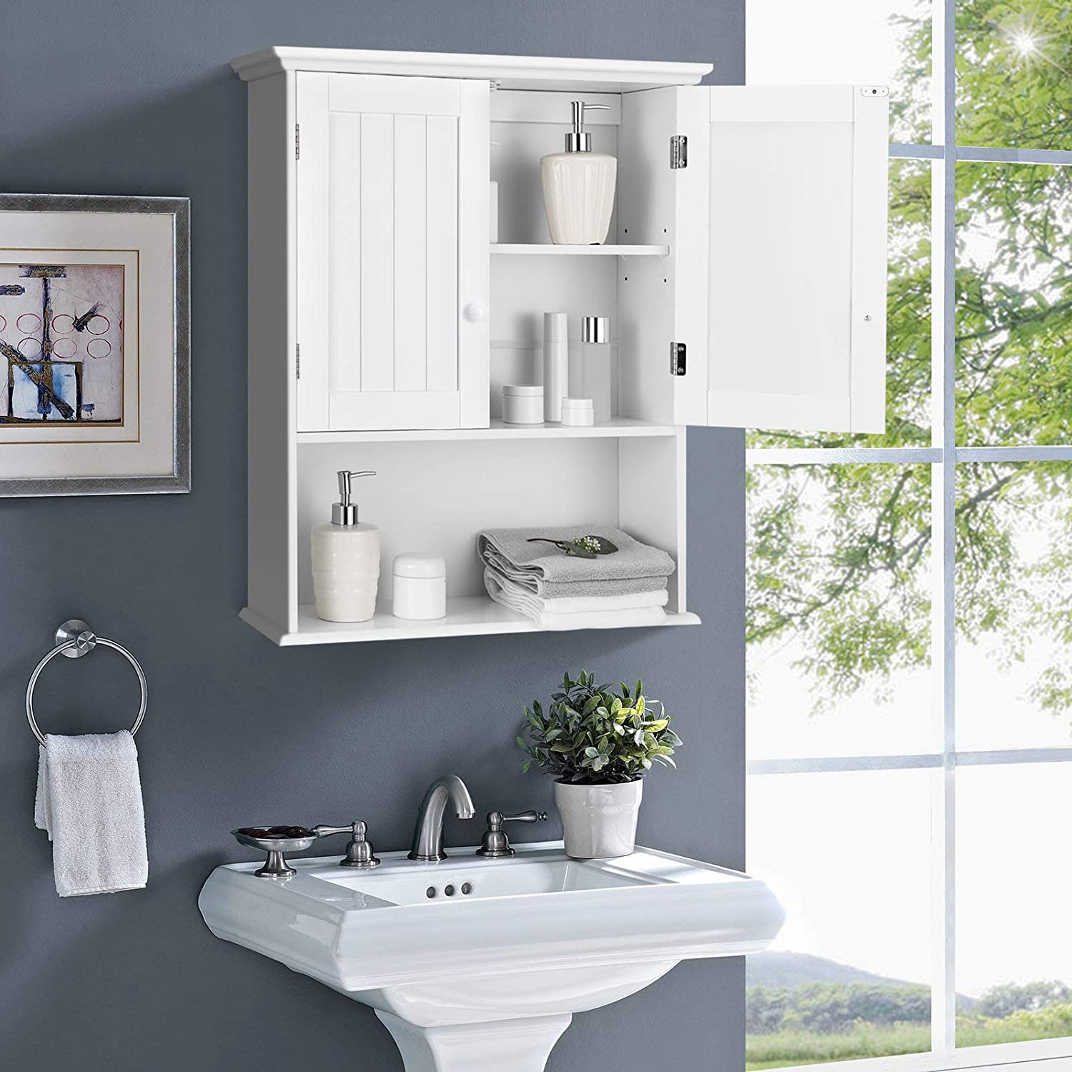 tangkula-wall-mount-bathroom-cabinet